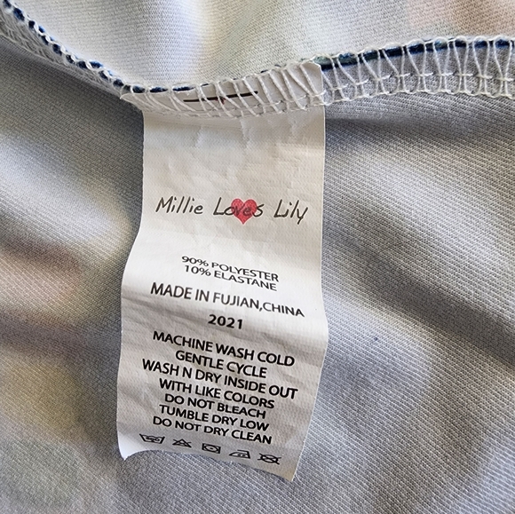 Millie Loves Lily Back to School Dress Girls Size 6 - Picture 3 of 5